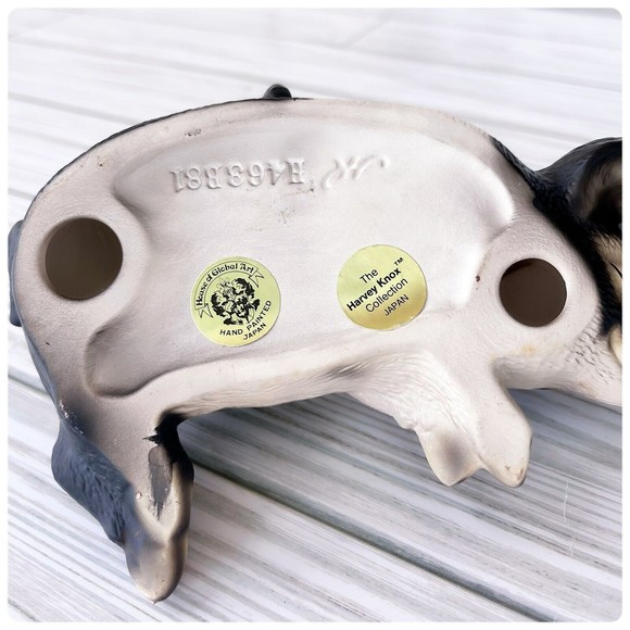 House of Global Art Harvey Knox Kingdom Pig Family Figurines Set  Vintage Japan - Picture 4 of 4